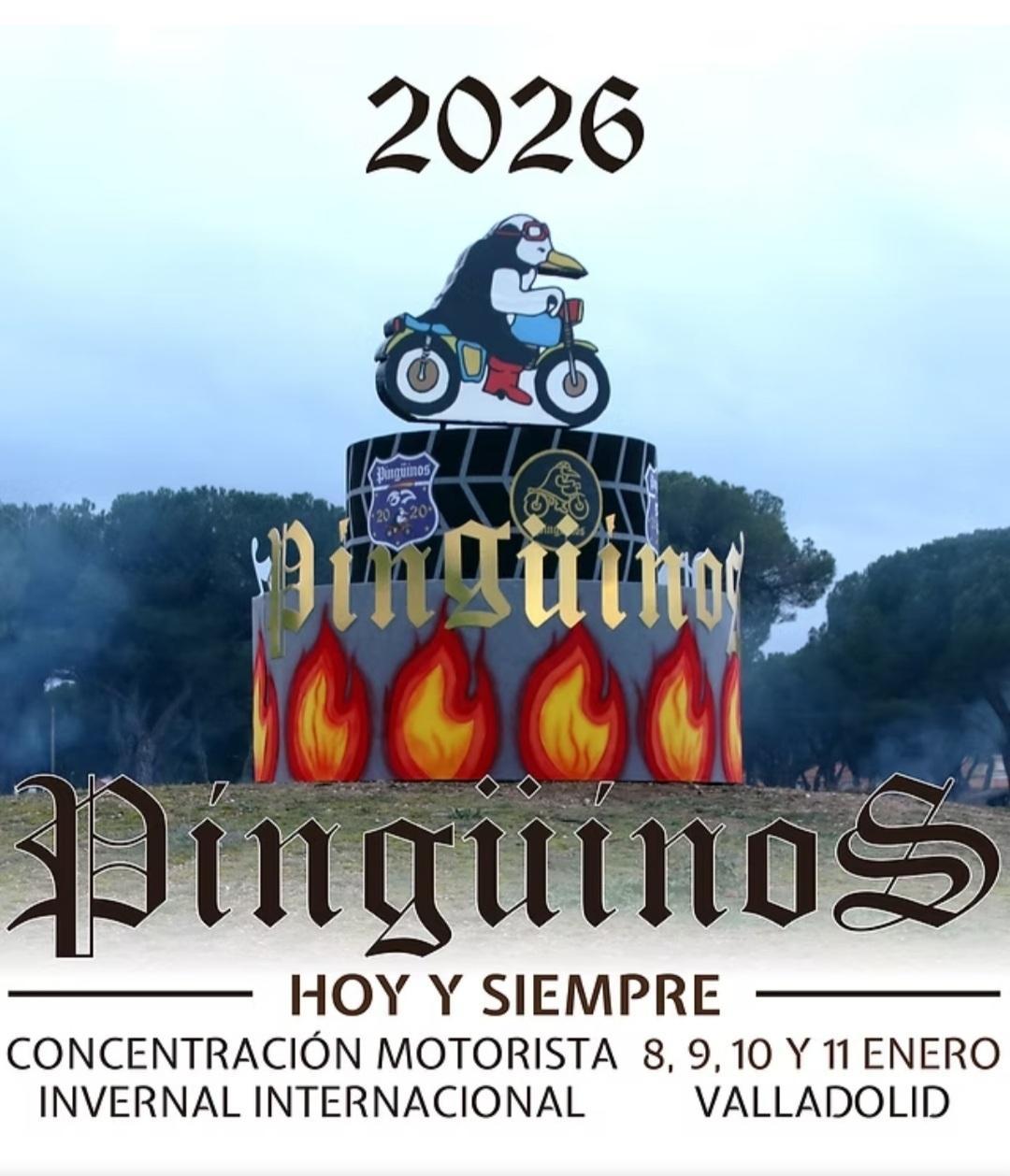 Disfruta de la Concentración motera internacional PINGÜINOS 2026" en una casa rural a menos de 10 km de Valladolid